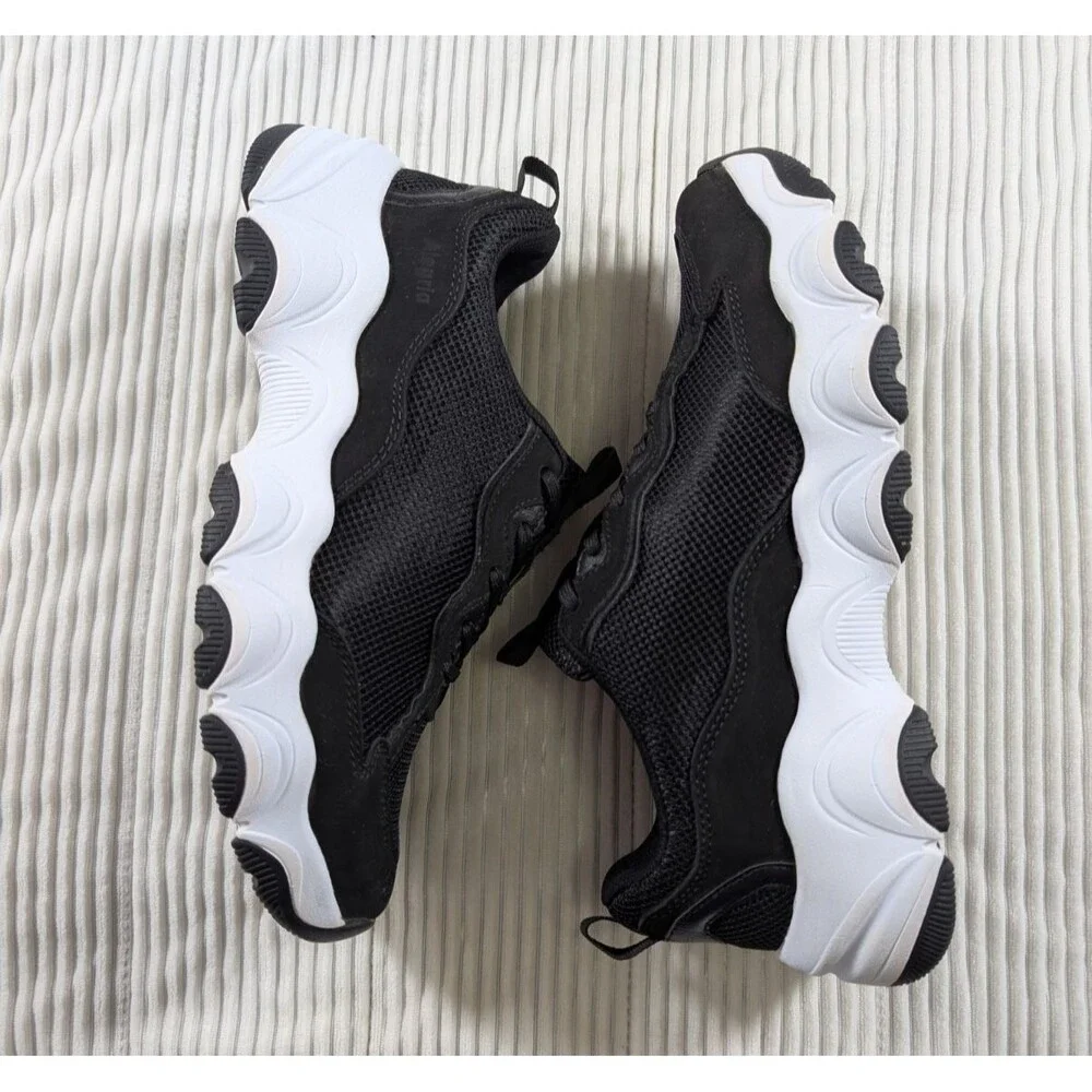 Alegria Boom Joy Sneakers Women's 40 9.5-10 Black White Slip Resistant - Picture 3 of 9